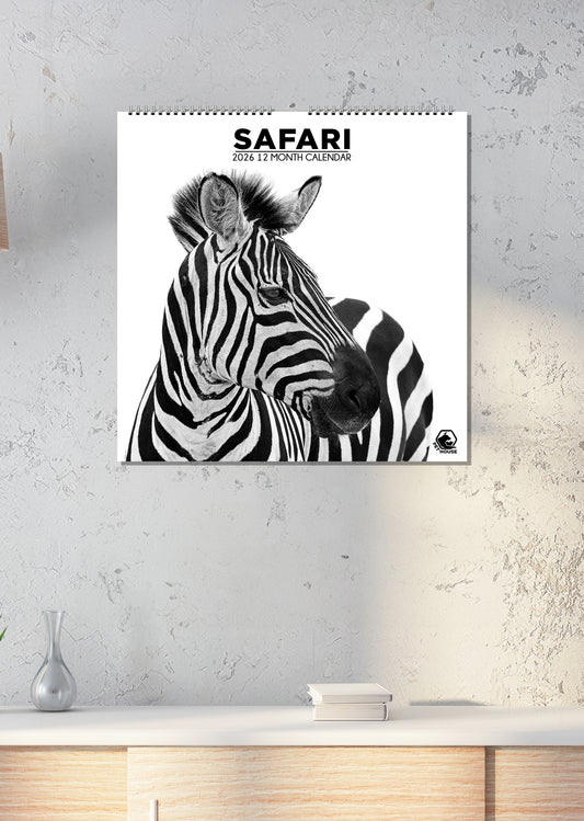 Safari - Square Calendar 2026
