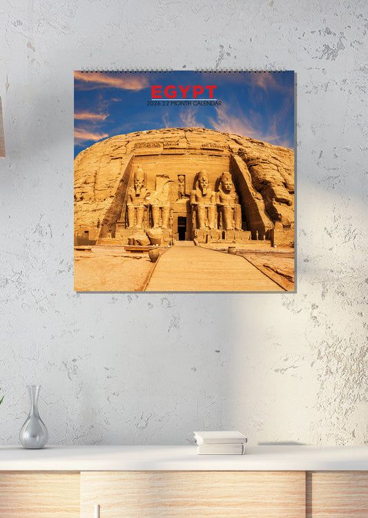 Egypt - Square Calendar 2026