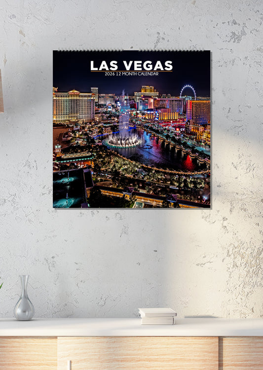 Las Vegas - Square Calendar 2026
