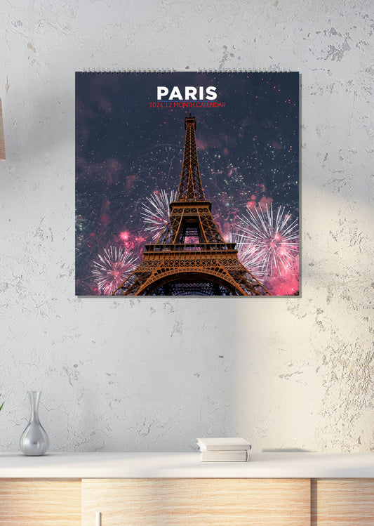 Paris - Square Calendar 2026