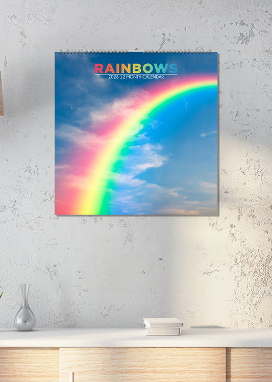 Rainbows - Square Calendar 2026