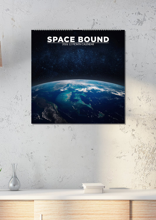 Space Bound - Square Calendar 2026