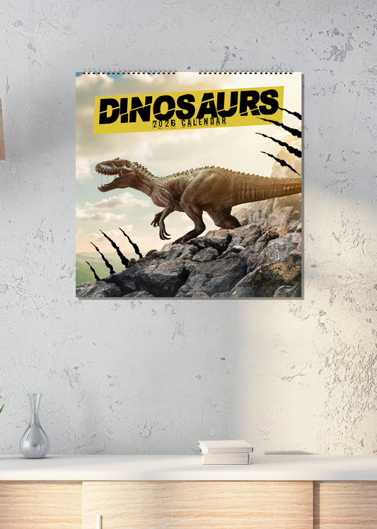Dinosaurs - Calendar 2026