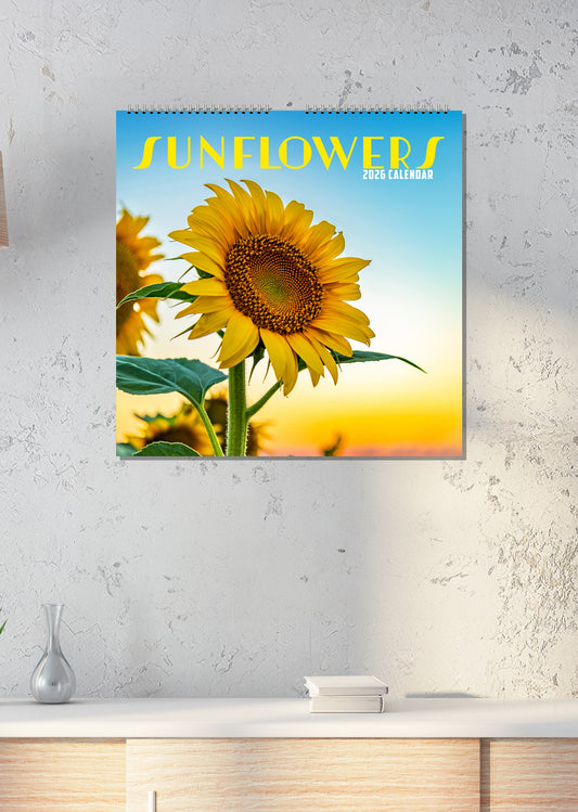 Sunflowers - Calendar 2026