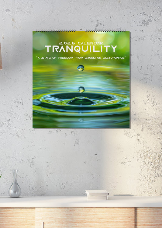 Tranquility - Calendar 2026