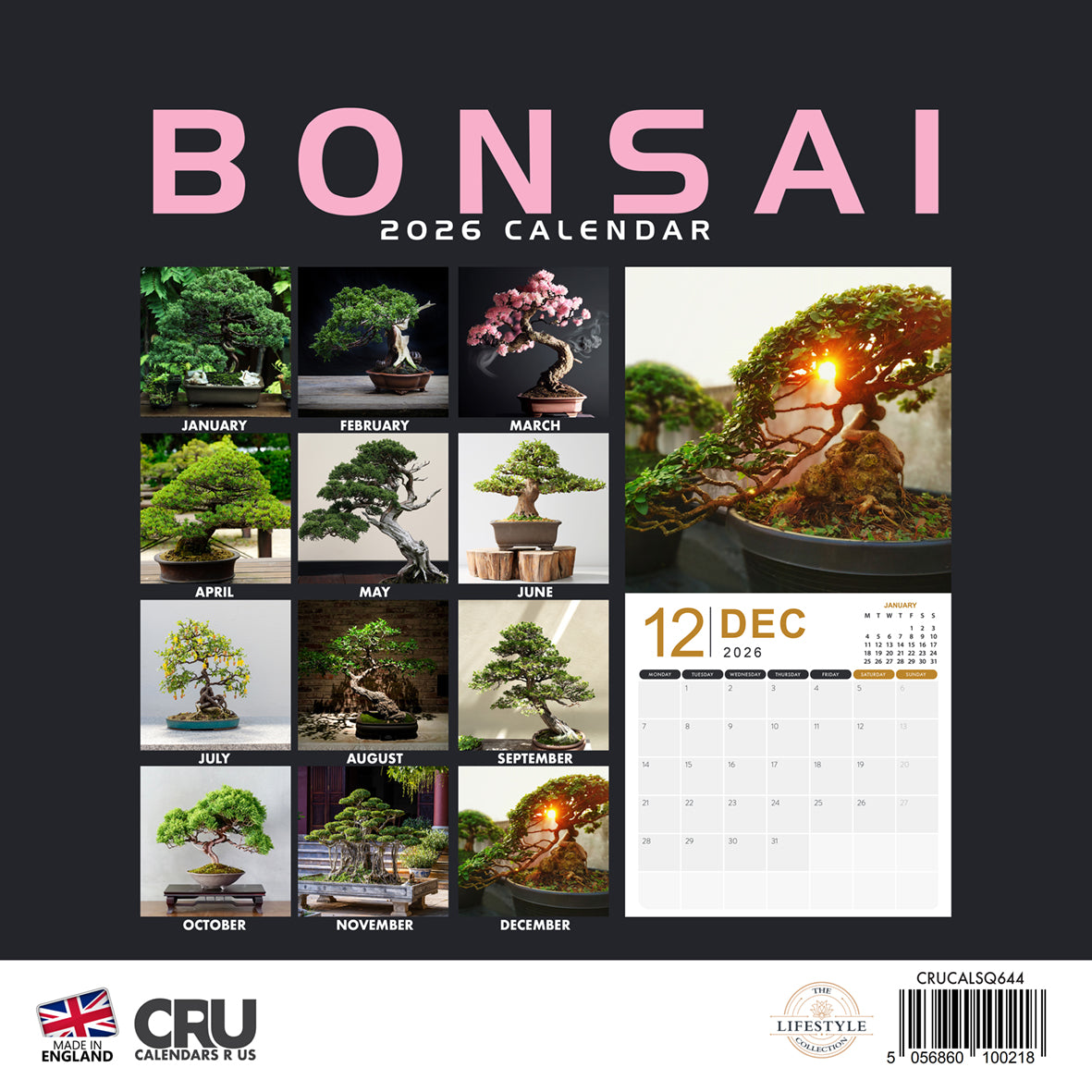 Bonsai - Calendar 2026