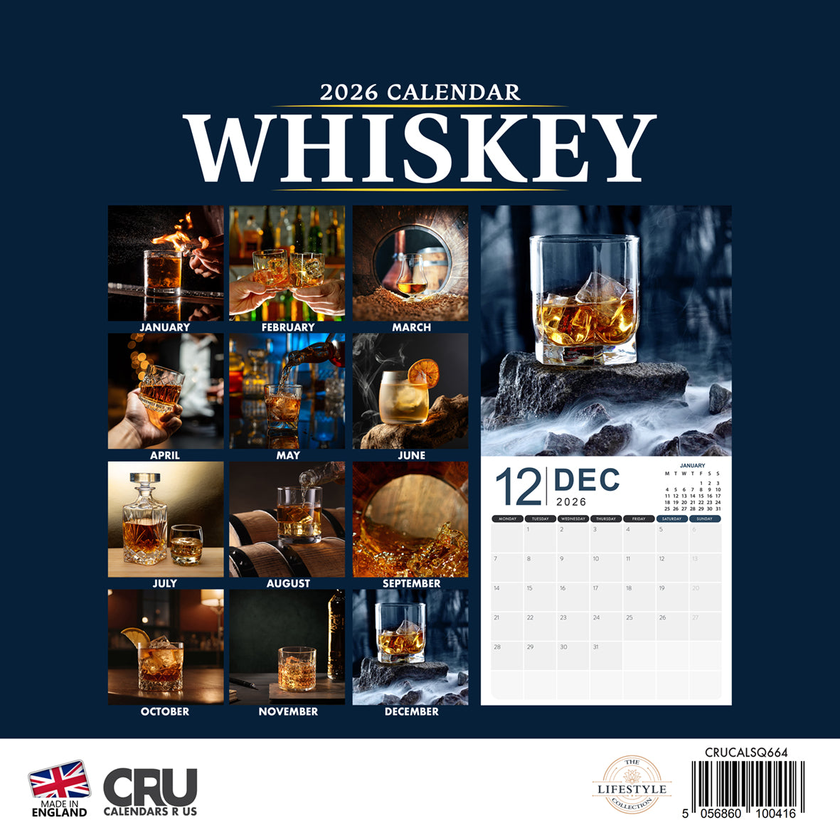 Whiskey - Calendar 2026