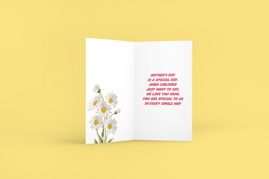 Daisy - Mother's Day Giant Size Card