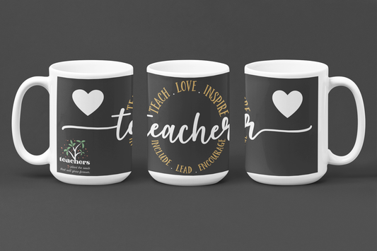 Teacher Heart - Mugs Matter