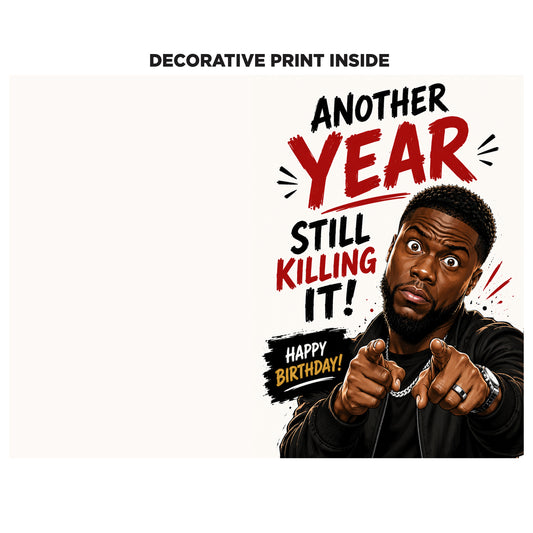 Kevin Hart Novelty Birthday Card