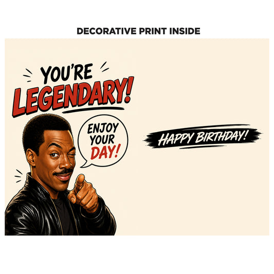 Eddie Murphy Birthday Card