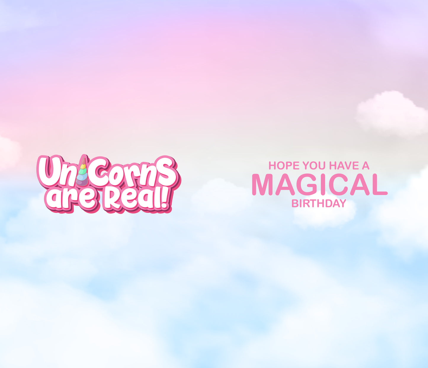 Unicorns Age 6 - Giant Size Birthday Card