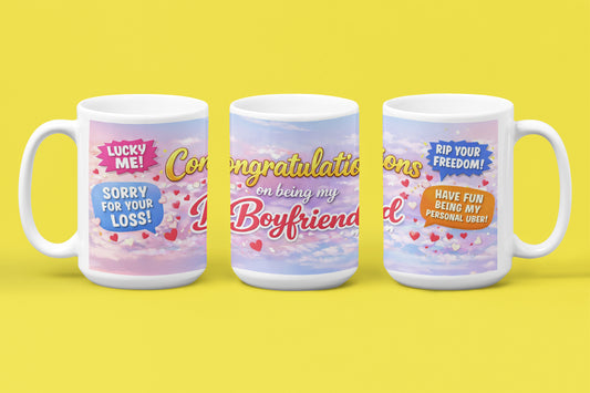 Congrats Boyfriend Mug