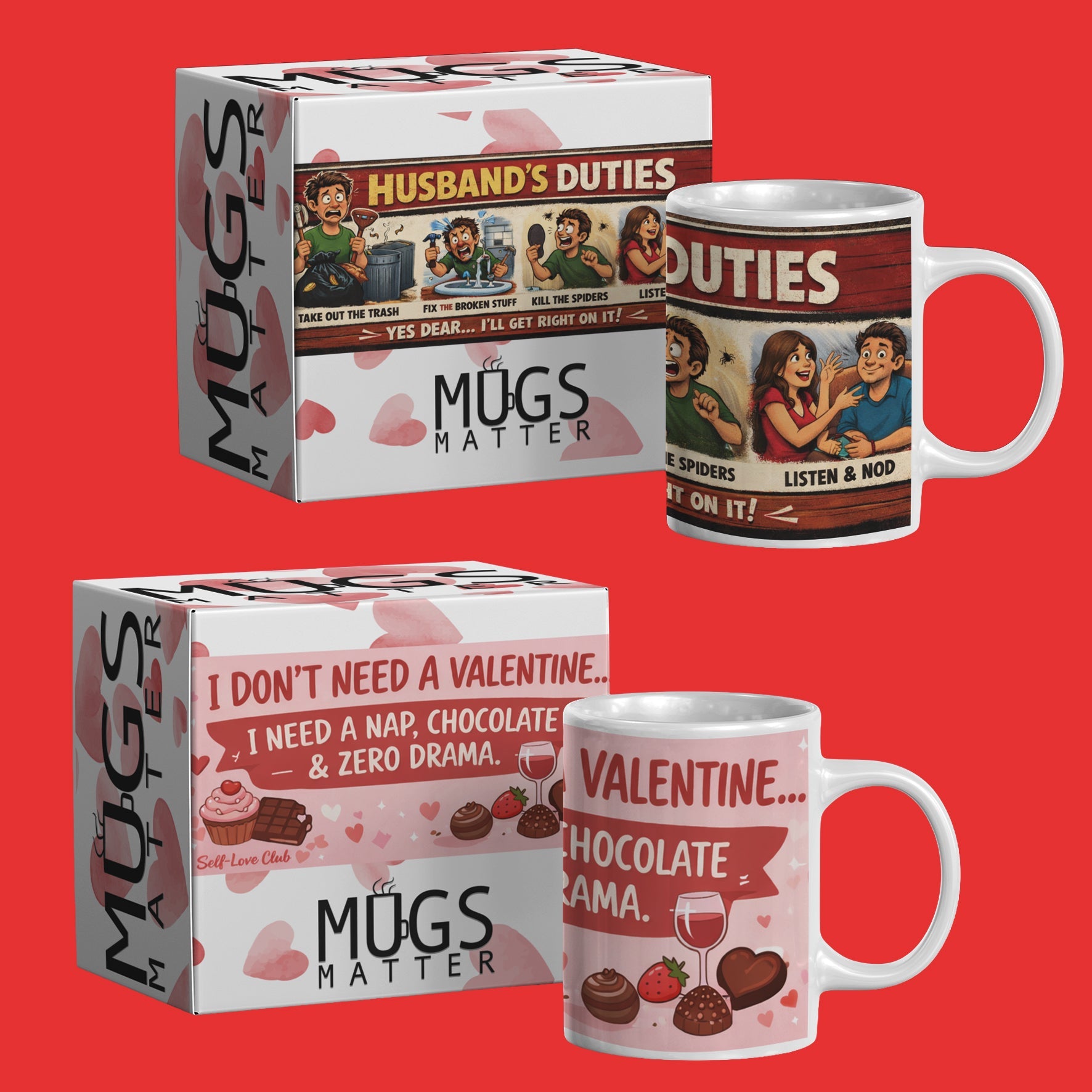 Funny Mugs Matter – CalendarsRus