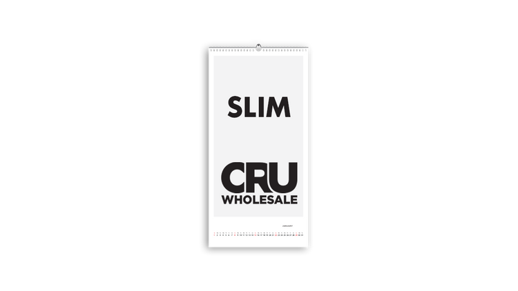 Wholesale Slim Calendars