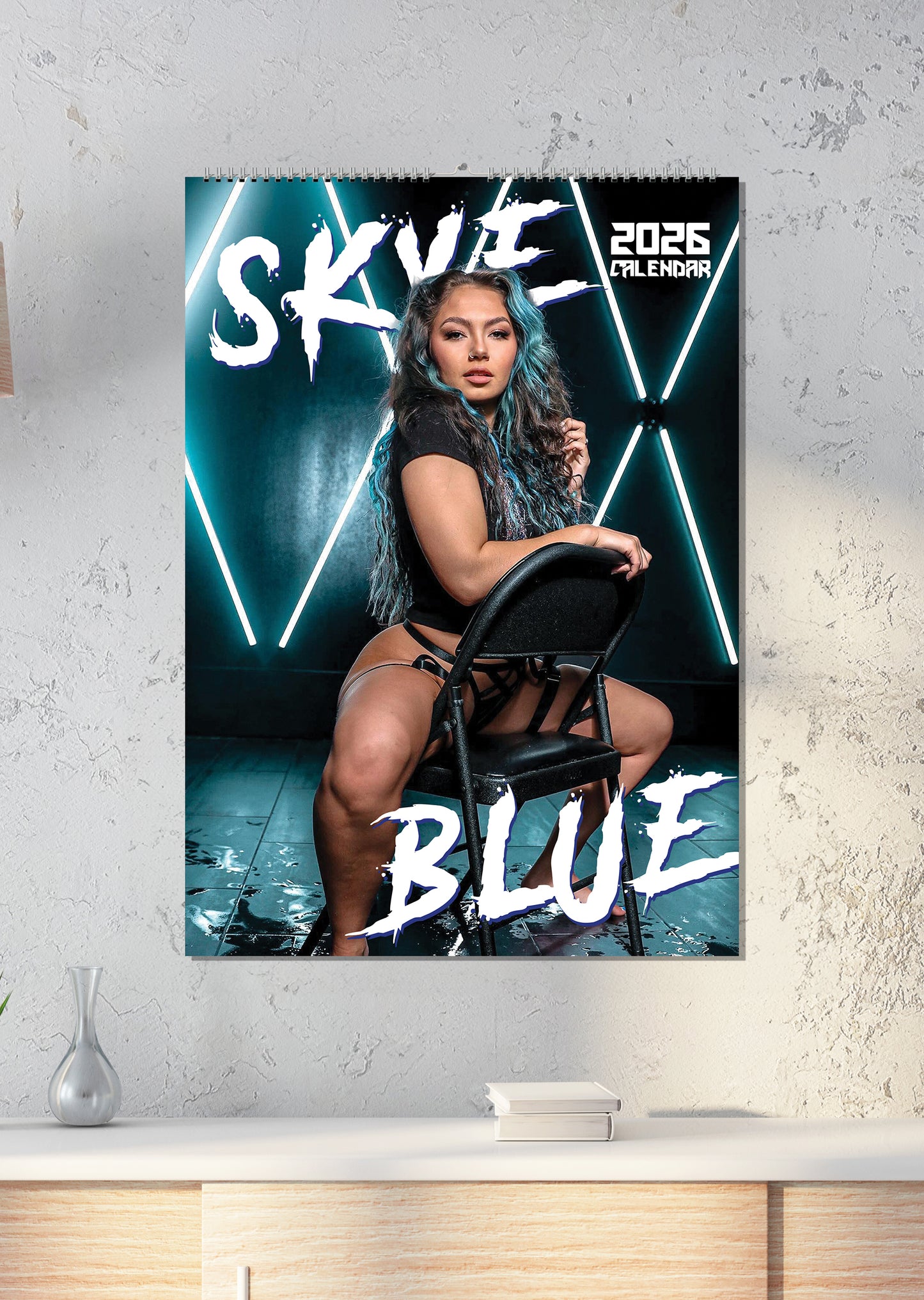 Skye Blue - A3 Calendar 2026