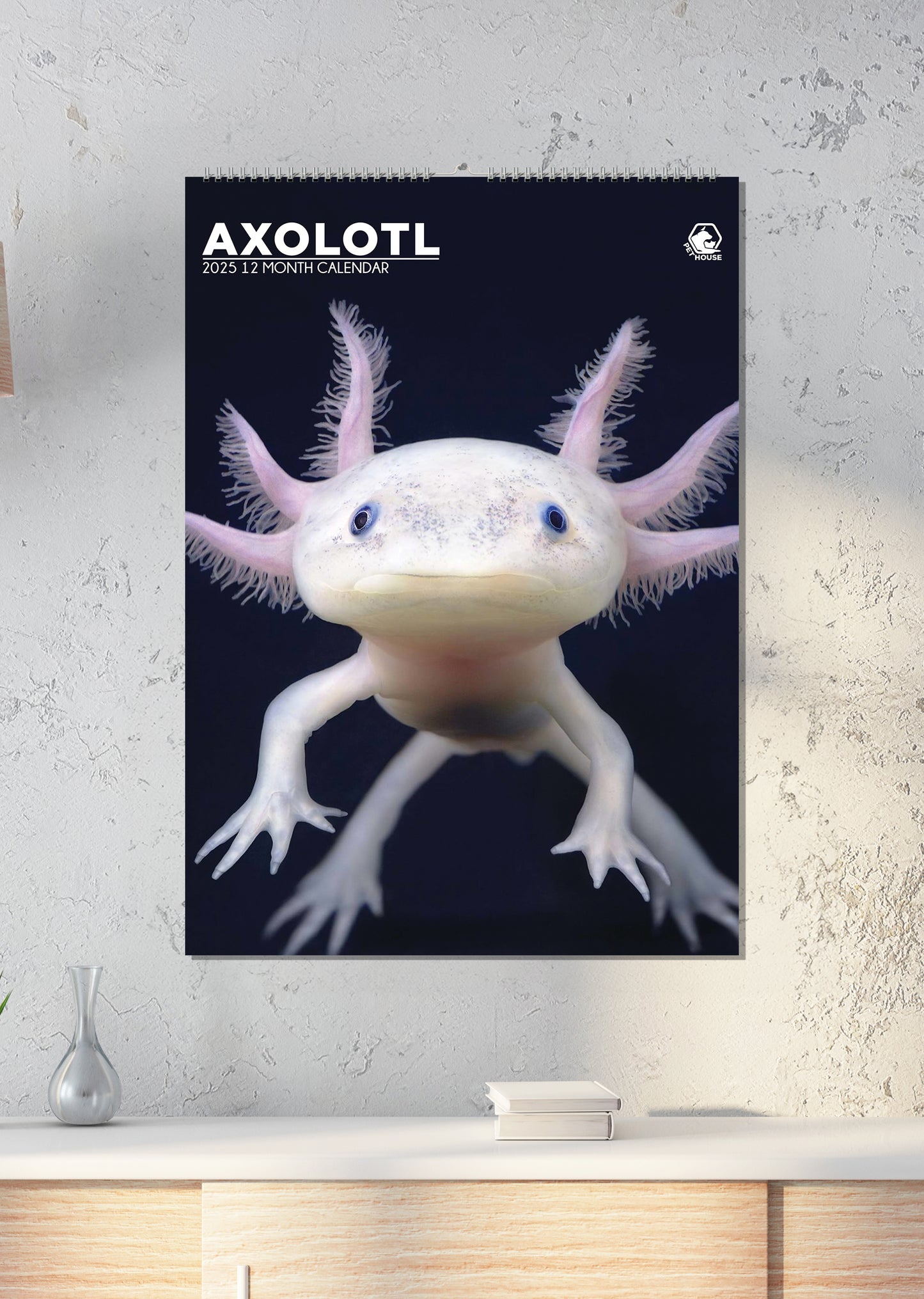 Axolotl Calendar 2025