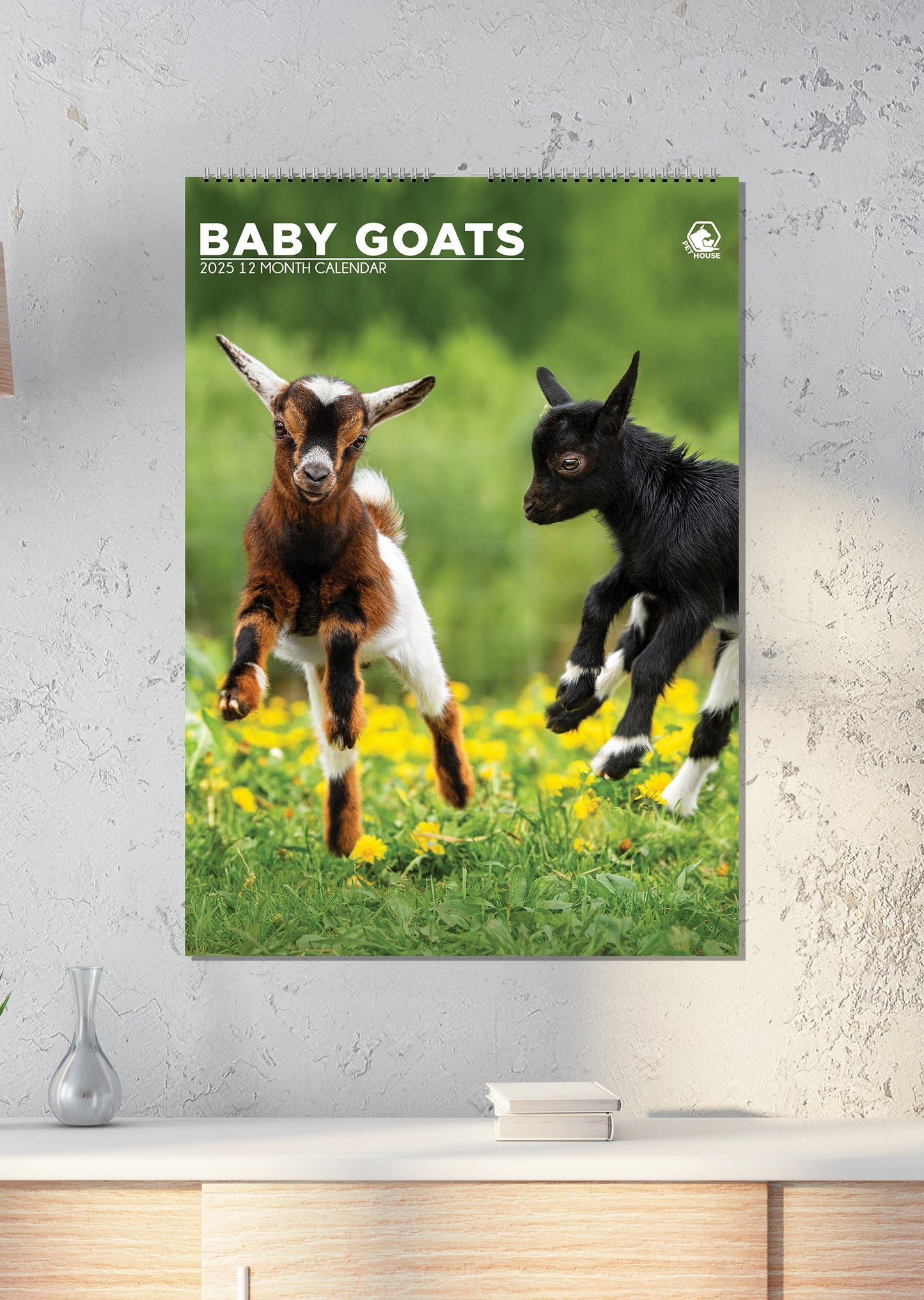 Baby Goats Calendar 2025