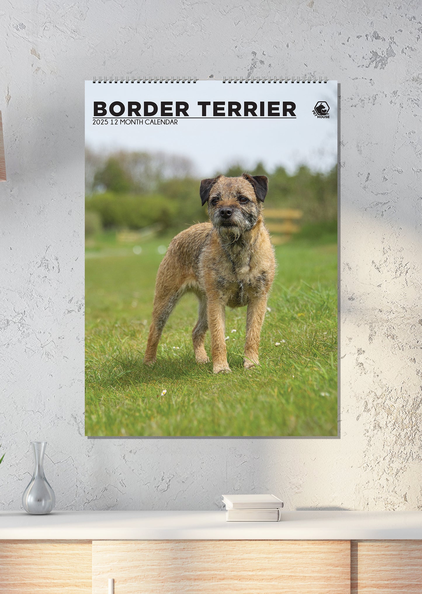 Border Terrier Calendar 2025