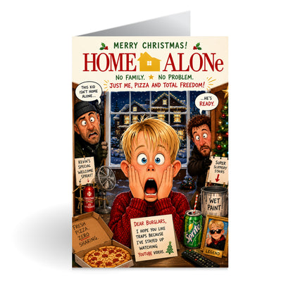 Home Alone Christmas Card
