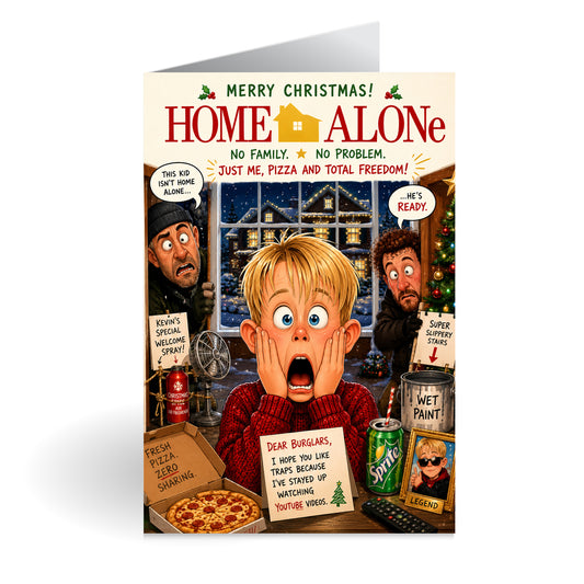 Home Alone Christmas Card