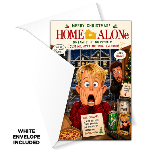 Home Alone Christmas Card