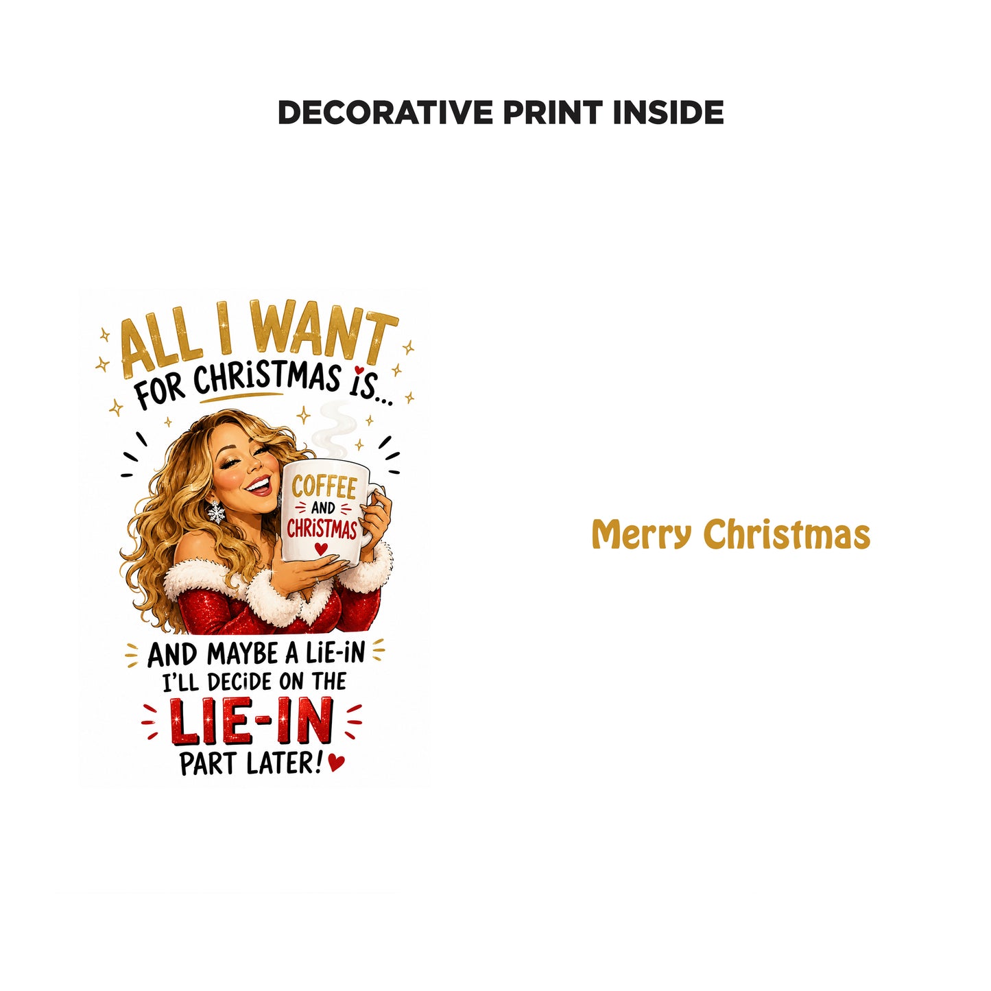 Mariah Carey Christmas Card