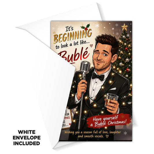 Michael Buble Christmas Card