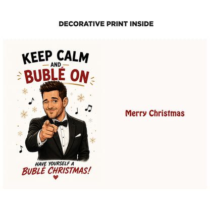 Michael Buble Christmas Card