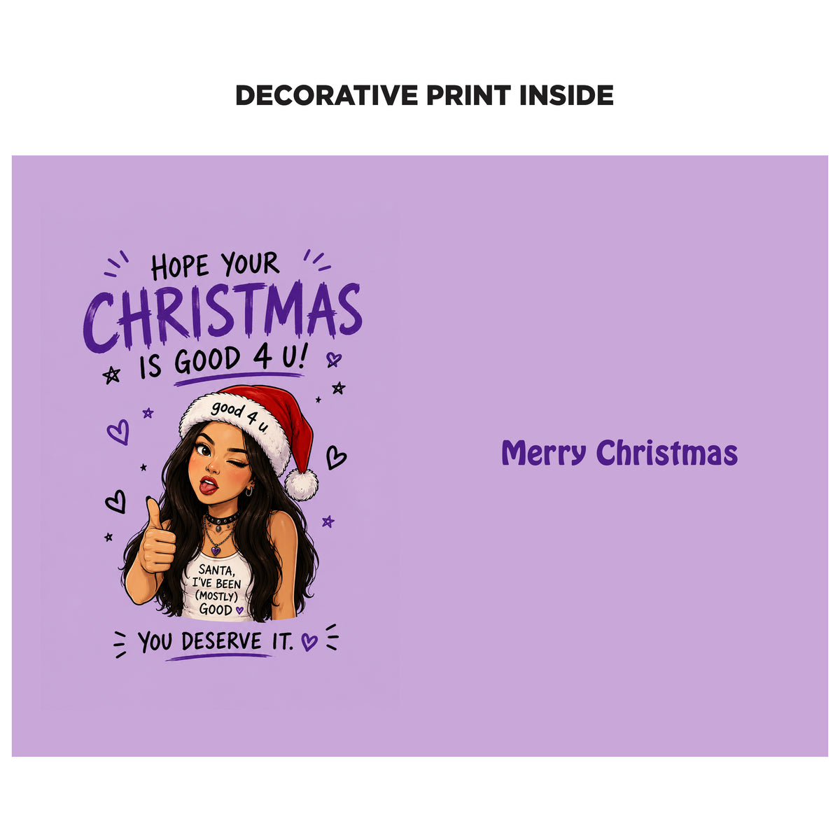 Olivia Rodrigo Christmas Card