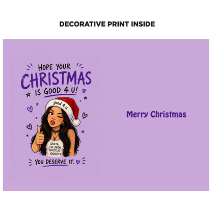 Olivia Rodrigo Christmas Card