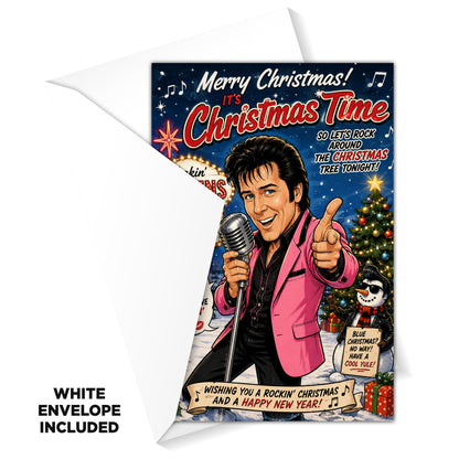 Shakin Stevens Christmas Card