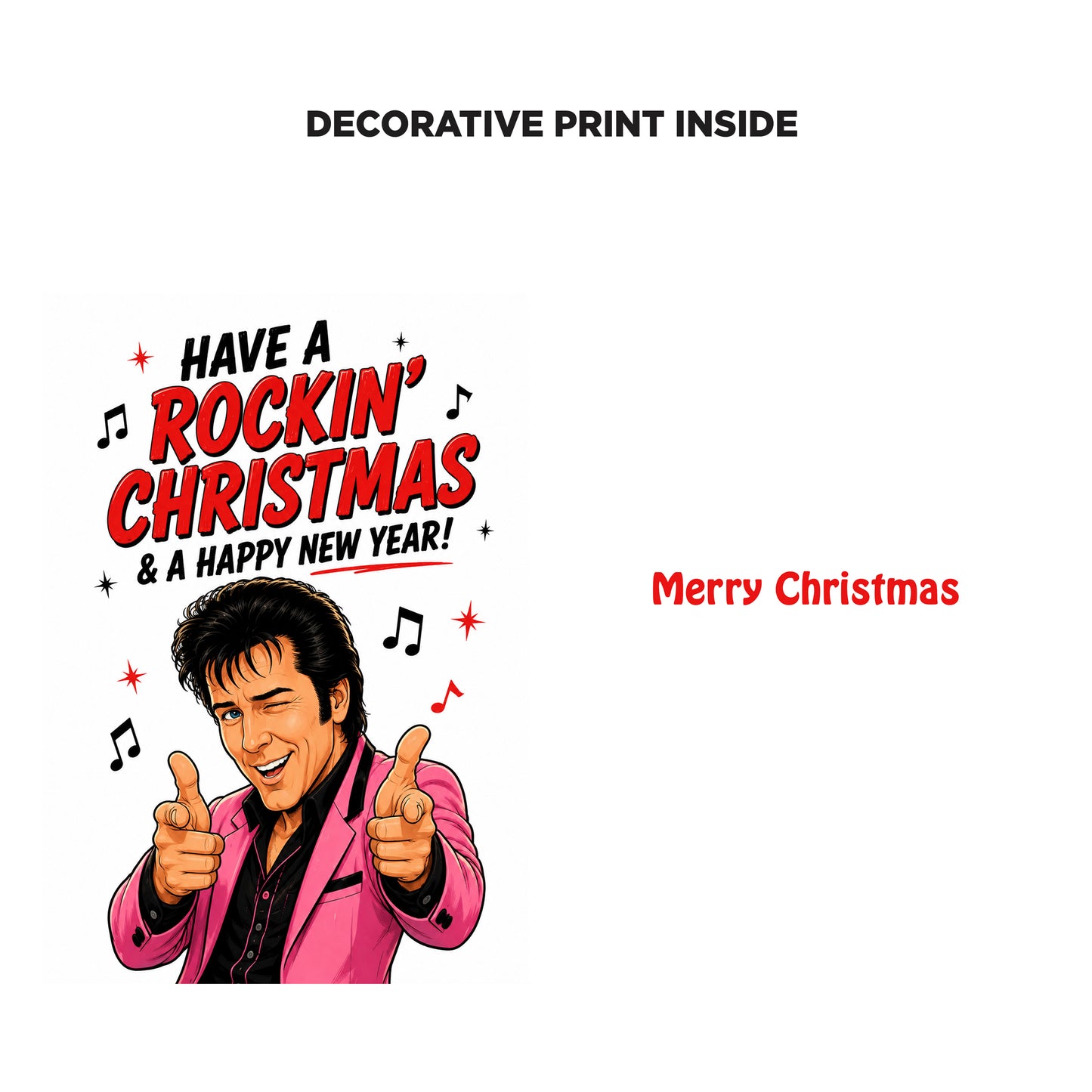 Shakin Stevens Christmas Card
