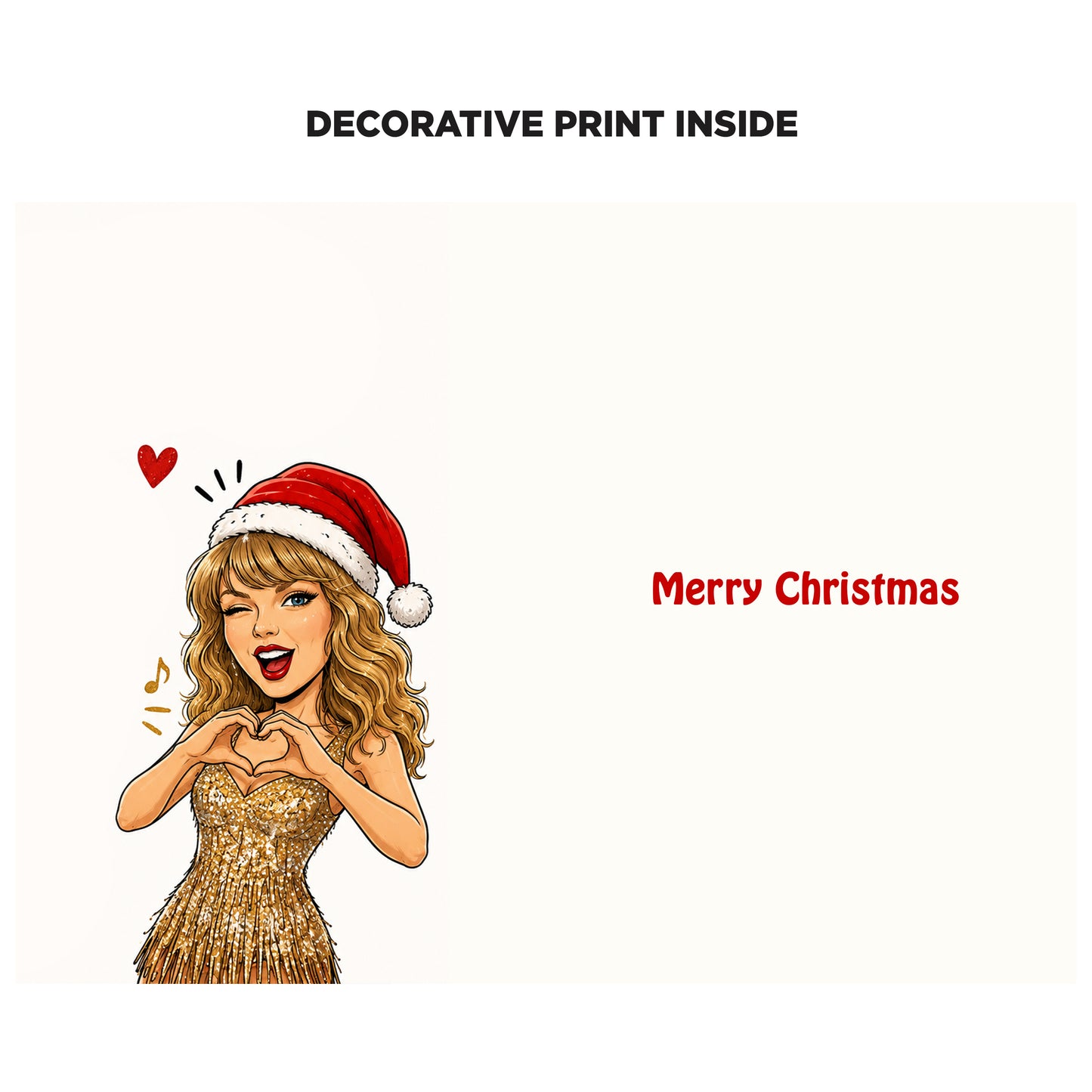 Taylor Swift Christmas Card