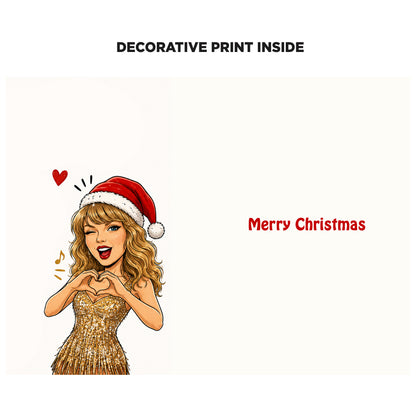Taylor Swift Christmas Card