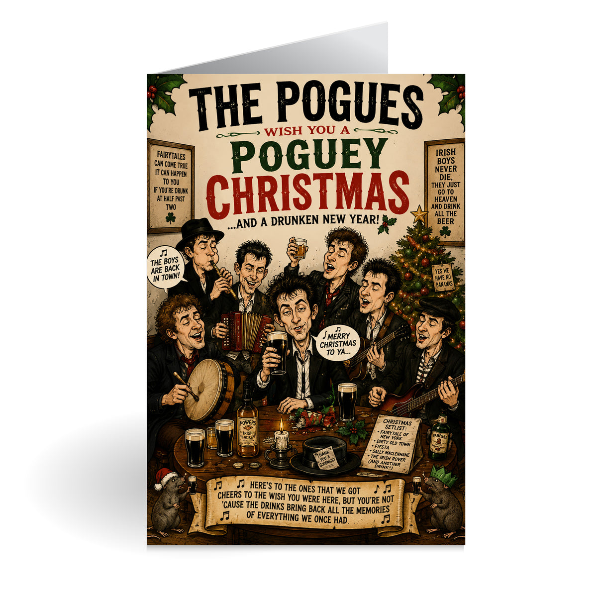The Pogues Christmas Card