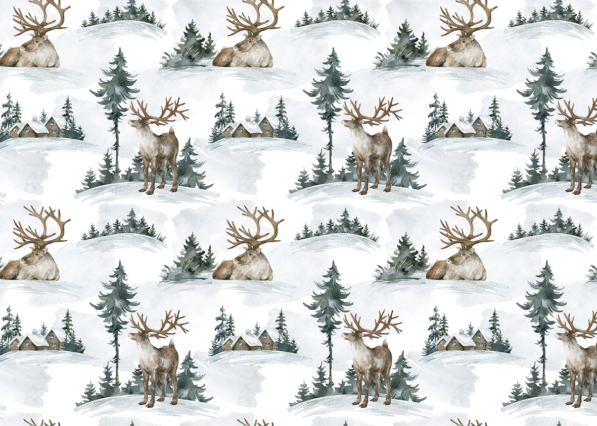 Traditional Christmas Multi Gift Wrap