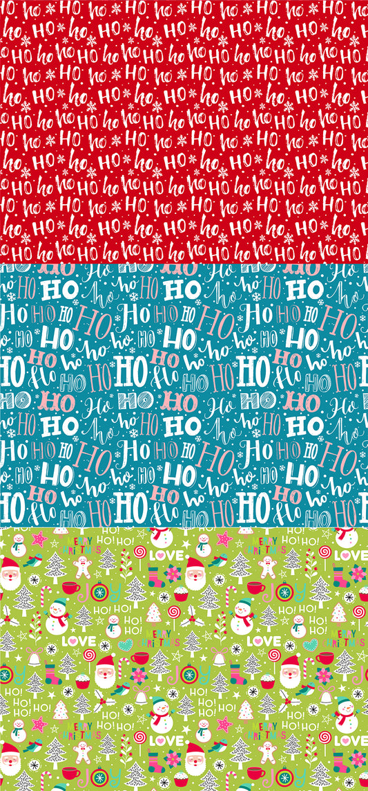 Ho Ho Ho Multi Gift Wrap