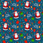 Father Christmas Multi Gift Wrap