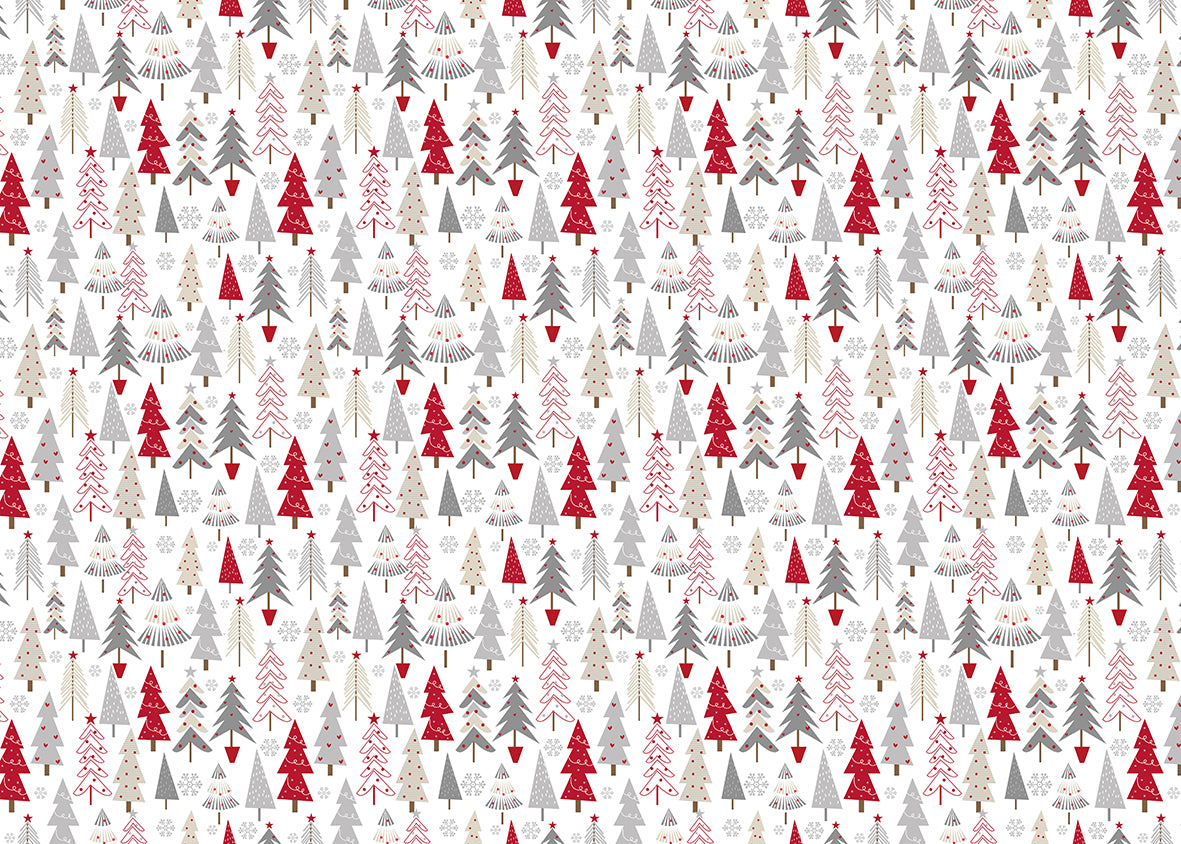 Christmas Trees Multi Gift Wrap