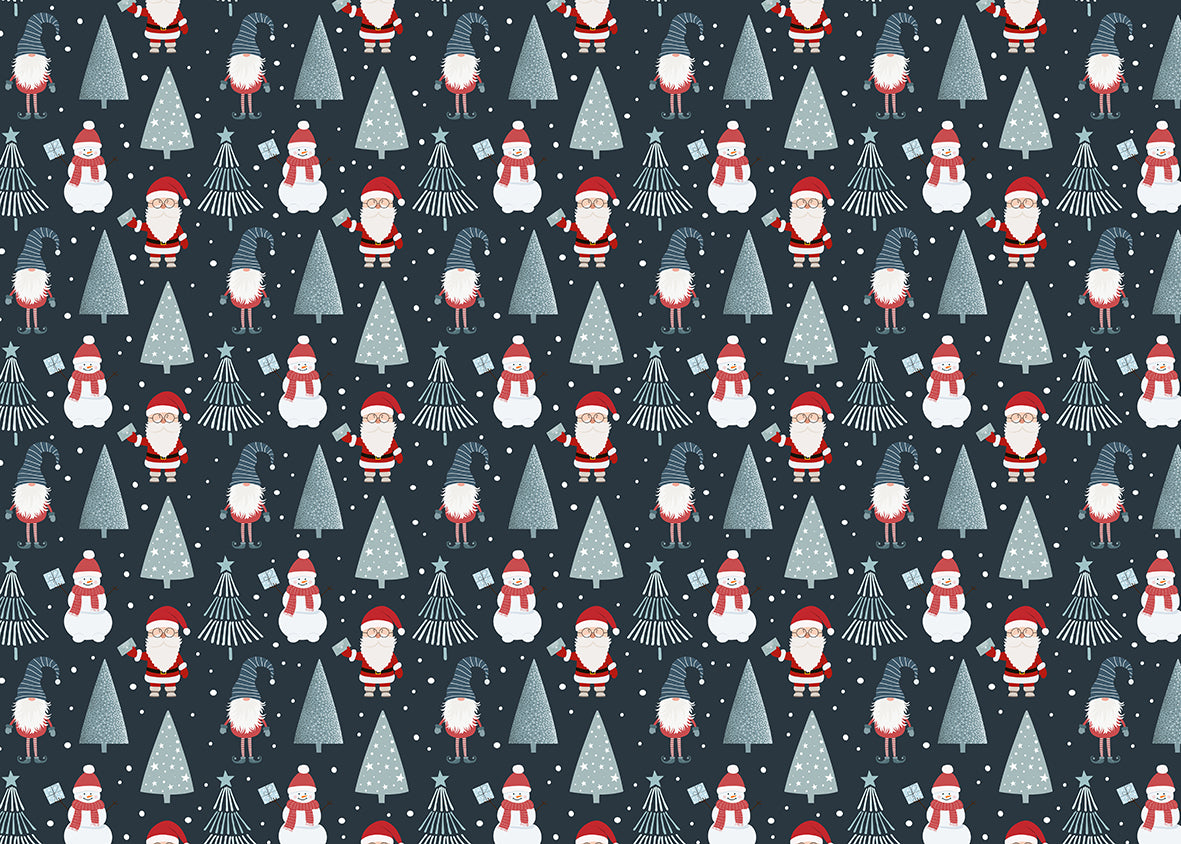 Christmas Trees Multi Gift Wrap