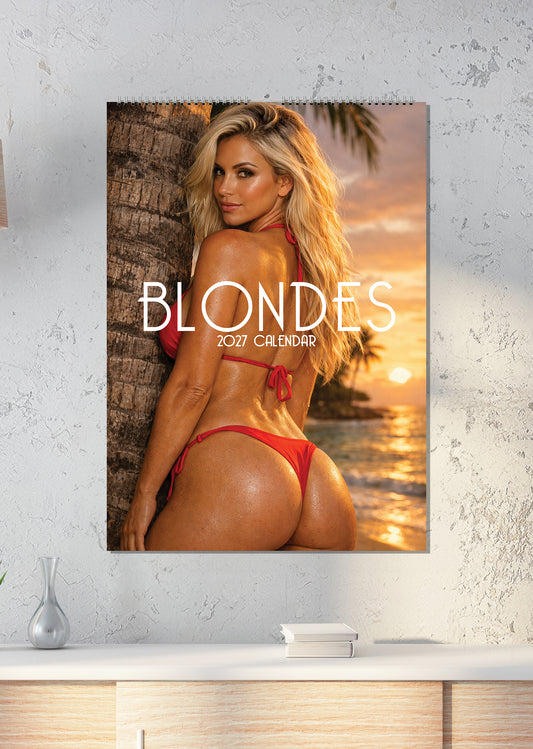 Blondes - A3 Calendar 2027