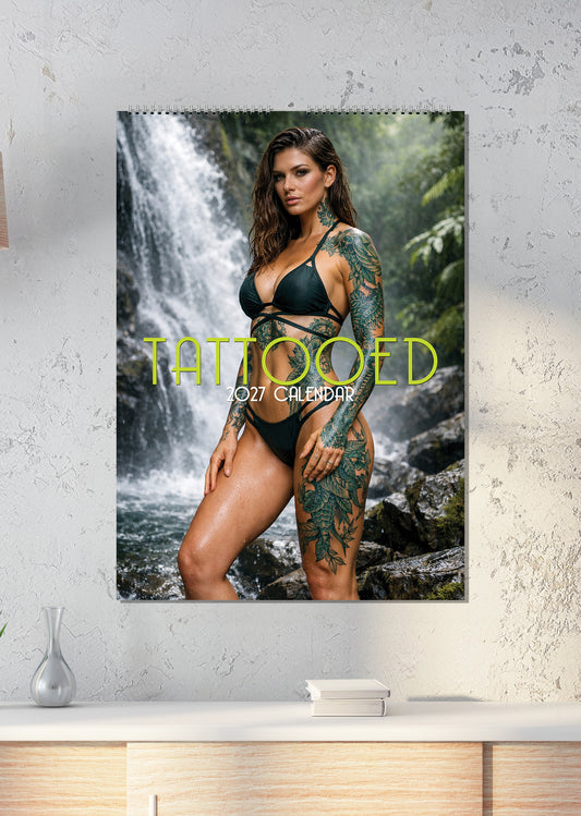 Tattooed - A3 Calendar 2027