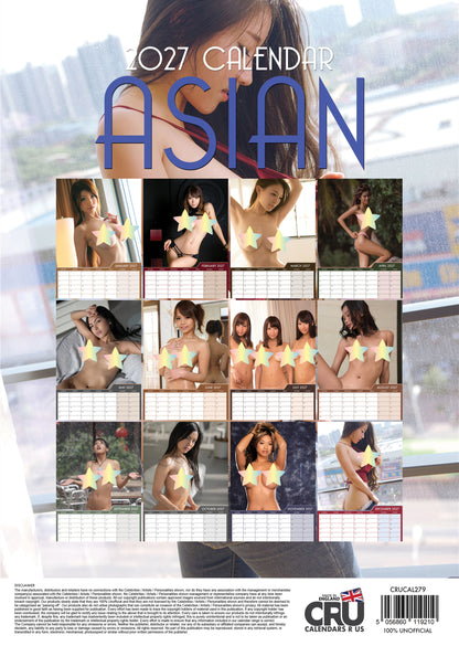 Asian - A3 Calendar 2027