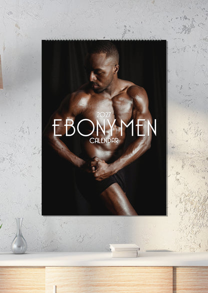 Ebony Men - A3 Calendar 2027
