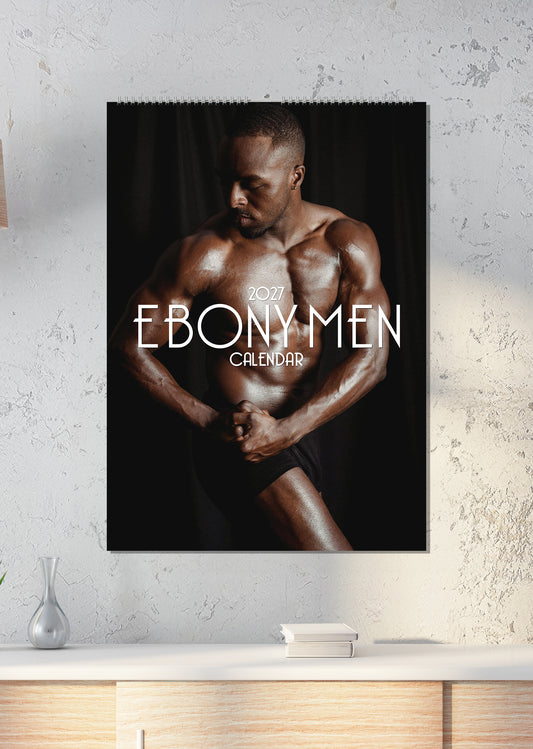 Ebony Men - A3 Calendar 2027