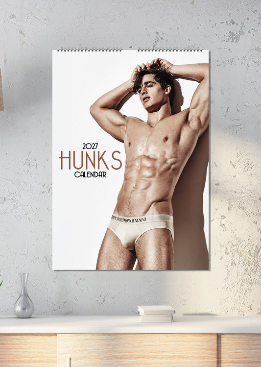 Hunks - A3 Calendar 2027