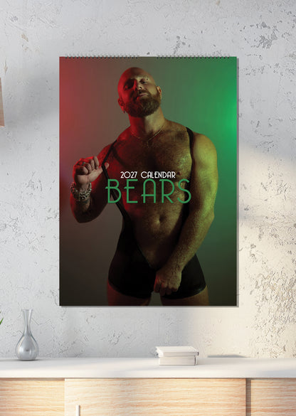 Bears - A3 Calendar 2027