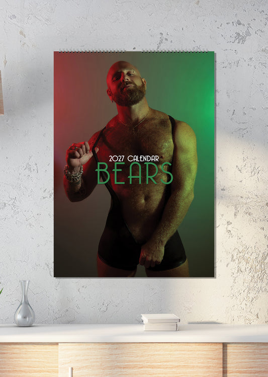 Bears - A3 Calendar 2027