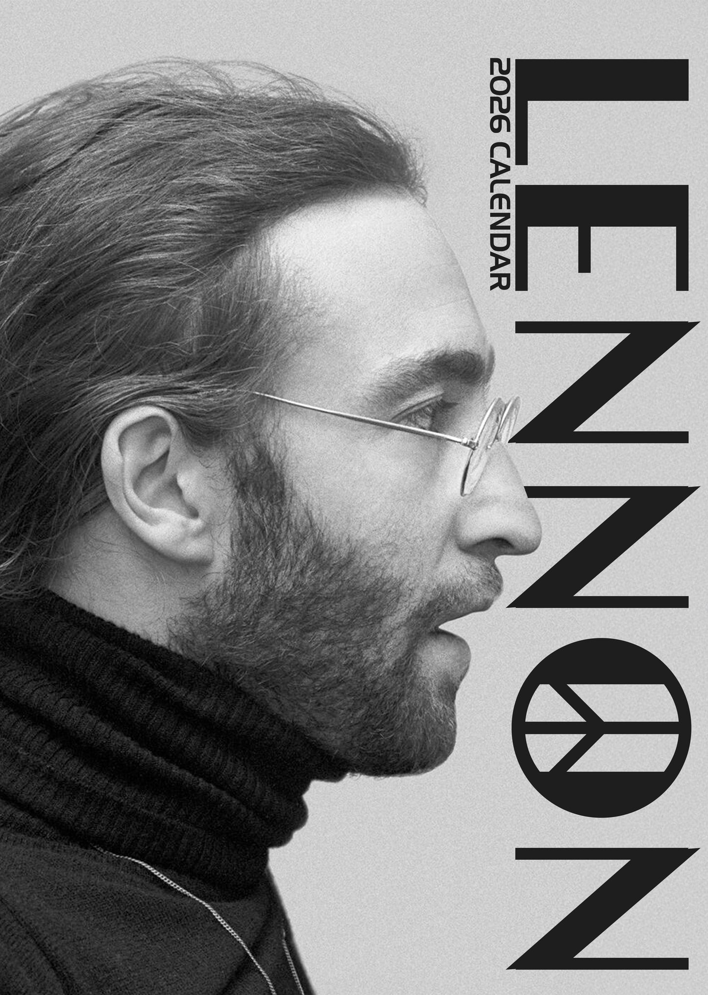 John Lennon - A3 Calendar 2026